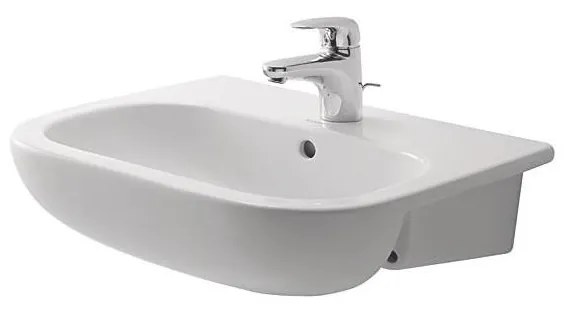 Duravit 339550000 - Lavabo da incasso D-CODE 55x44 cm ceramica/bianco lucido