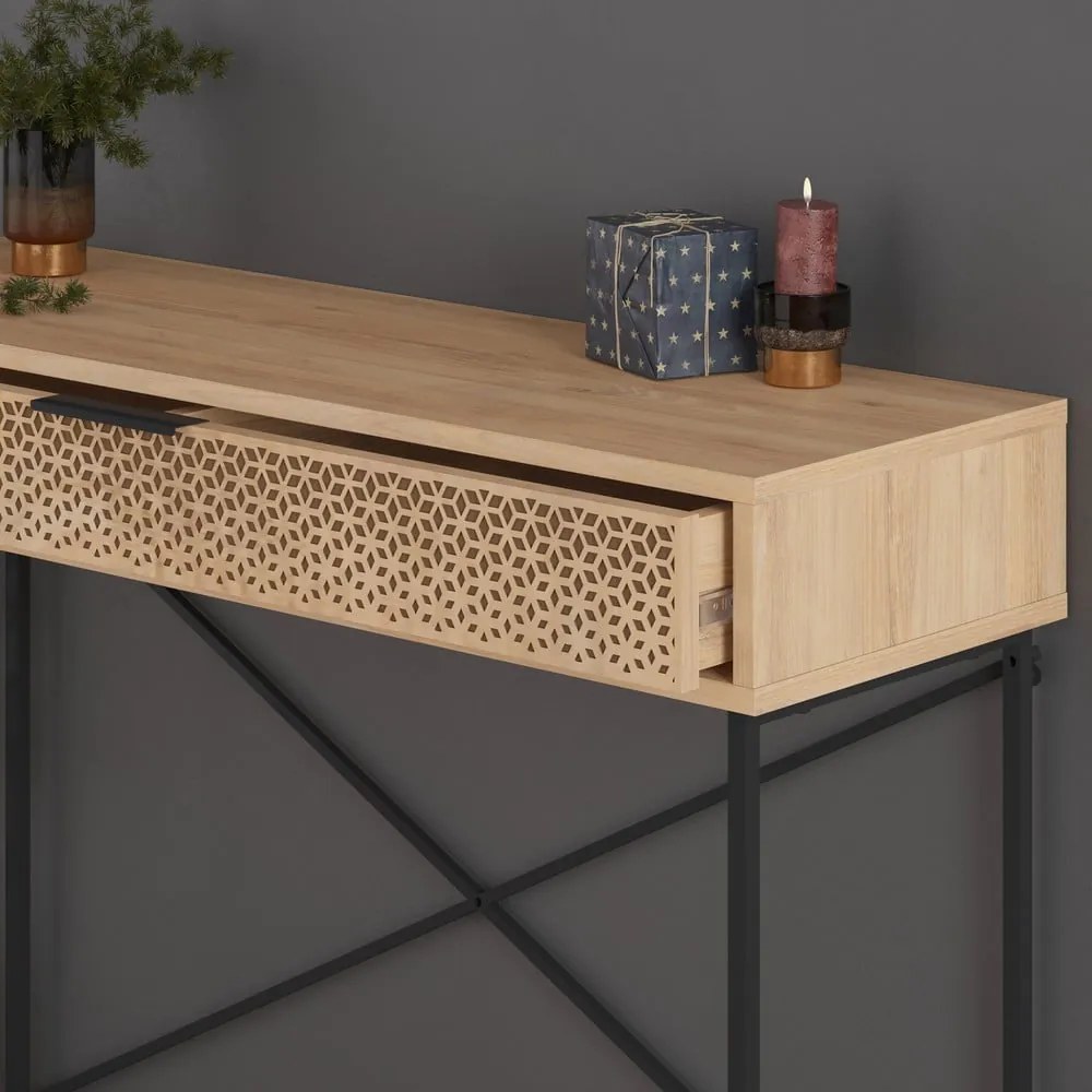 Consolle in rovere naturale 35,5x110 cm Ecrin - Marckeric