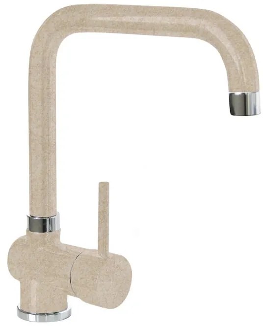 Rubinetto da cucina alto a u a u Aquatime avena verniciato SCHOCK
