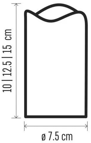 SET 3x LED decorazioni natalizie 3xLED/3x3AAA + telecomando