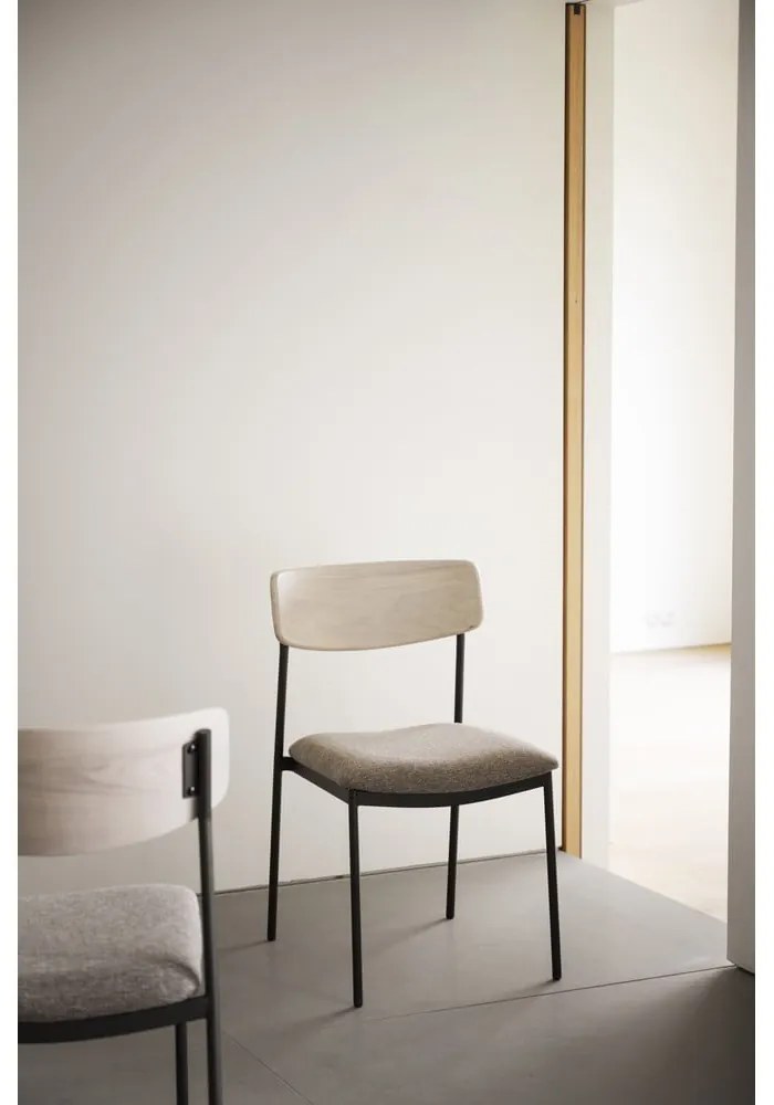 Sedie da pranzo in colore beige-naturale in set da 2 Maymont - Rowico