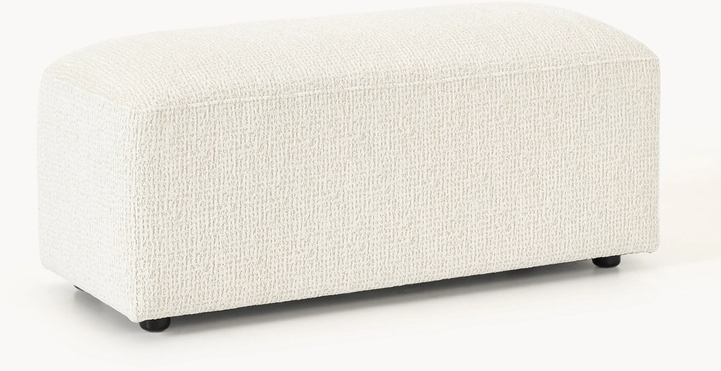 Poggiapiedi da divano Melva, larg. 99 x prof. 42 cm