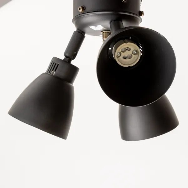 ZEVENTI - Ventilatore da soffitto ZURRIOLA 3xGU10/50W/230V