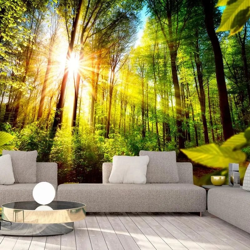 Fotomurale adesivo  Forest Hideout  Larghezza x Altezza Home decor 245x175