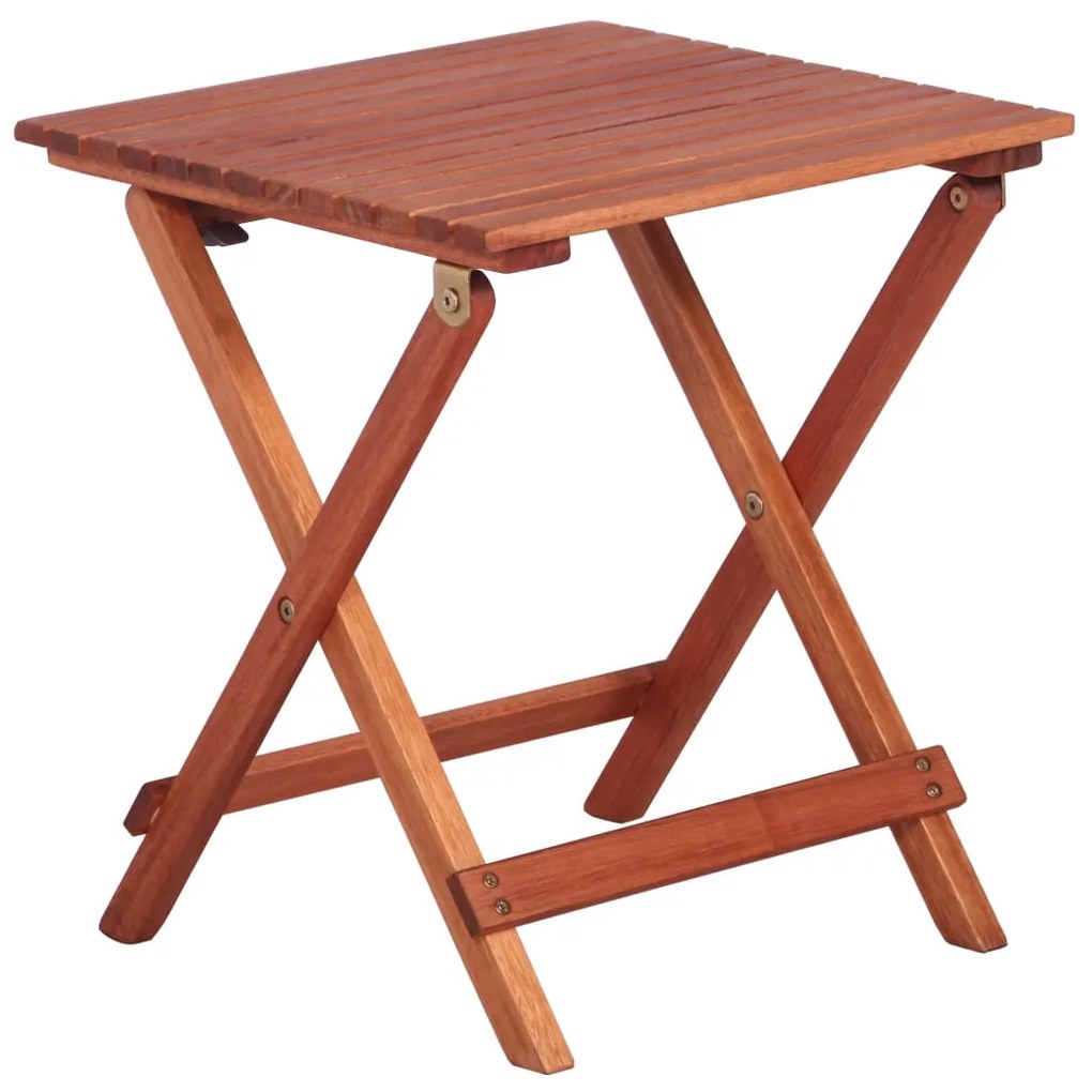 Set da bistrot per esterni per bambini 3 pz legno di eucalipto