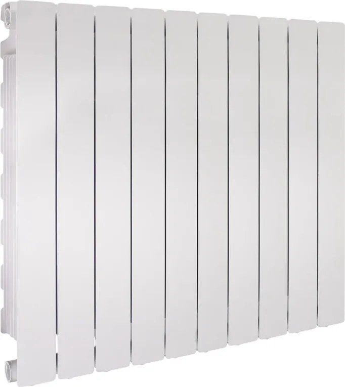 Termosifone in alluminio 10 elementi interasse 700 mm PRODIGE MODERN neutral white