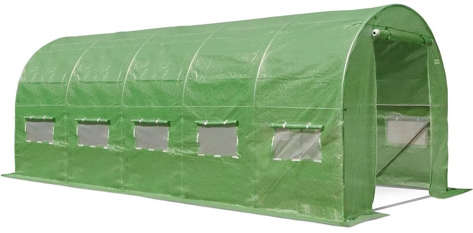 Serra a tunnel verde 2,5x8m Garden Point