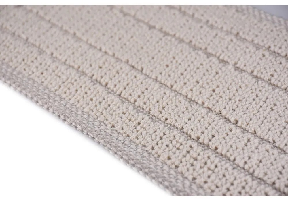 Passatoia per scale color crema in cotone set da 16 pz 25x65 cm Tablo Krem - Vitaus