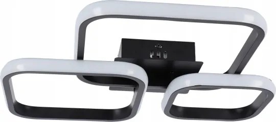 Plafoniera LED 38W/230V nera