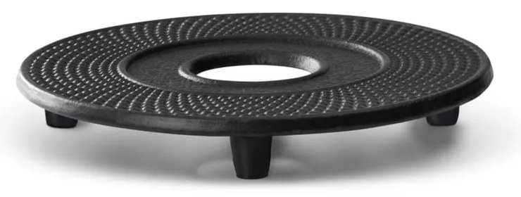 Sottobicchiere in ghisa nera per teiera Jing, ⌀ 13,4 cm Jang - Bredemeijer