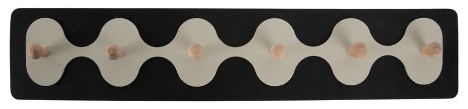 Attaccapanni da parete nero 60 cm Rizar – PT LIVING