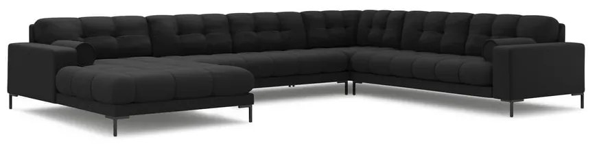 Divano angolare grigio scuro (angolo destro) Bali - Cosmopolitan Design