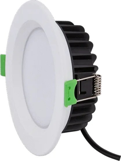 Faro da incasso LED 10W 3in1 IP44 Dimmerabile Foro ø89mm - 109mm Colore Bianco Variabile CCT