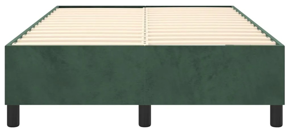 Giroletto verde scuro 120x200 cm in velluto