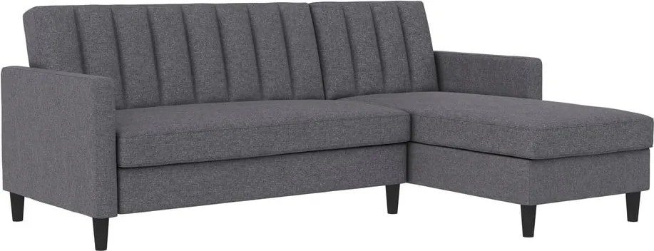 Divano letto grigio angolare Celine - Støraa