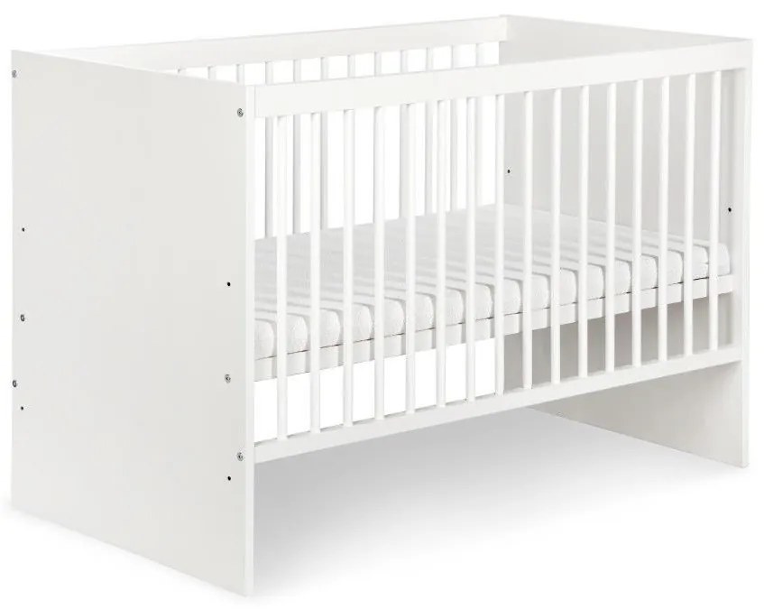 KLUPŚ - Lettino per bambini KAROLINA I 120x60 cm pino/bianco