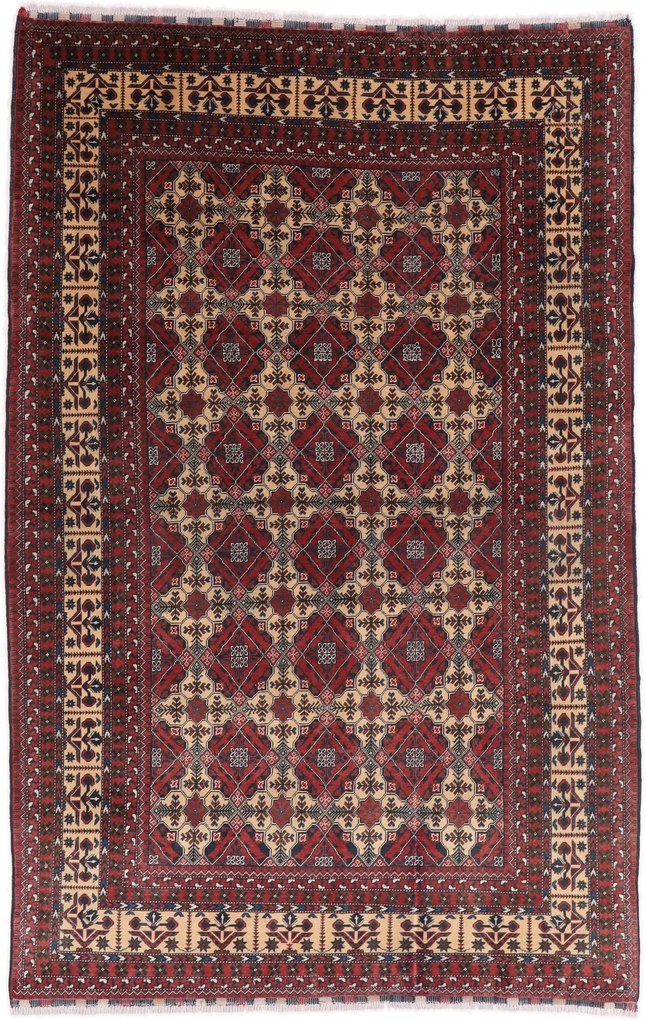 Afghan Tappeto orientale 300x300 (Afghanistan) Annodato A Mano