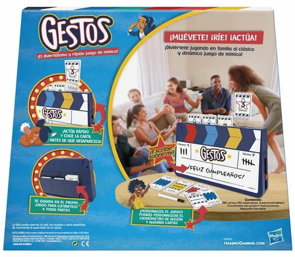 Gioco da Tavolo Hasbro Gestos ES