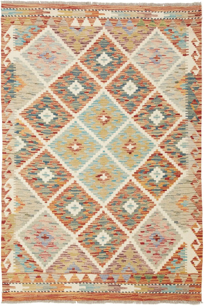 Kilim Tappeto 150x100 (Pakistan) Tessuto A Mano