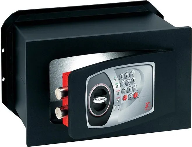 Cassaforte con codice elettronico TECHNOMAX NT/3B a incasso L 34 x H 21 x P 15 cm