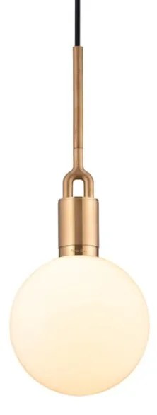 Buster+Punch - Forked Globe Lampada a Sospensione Dim. Medium Opal/Brass Buster+Punch