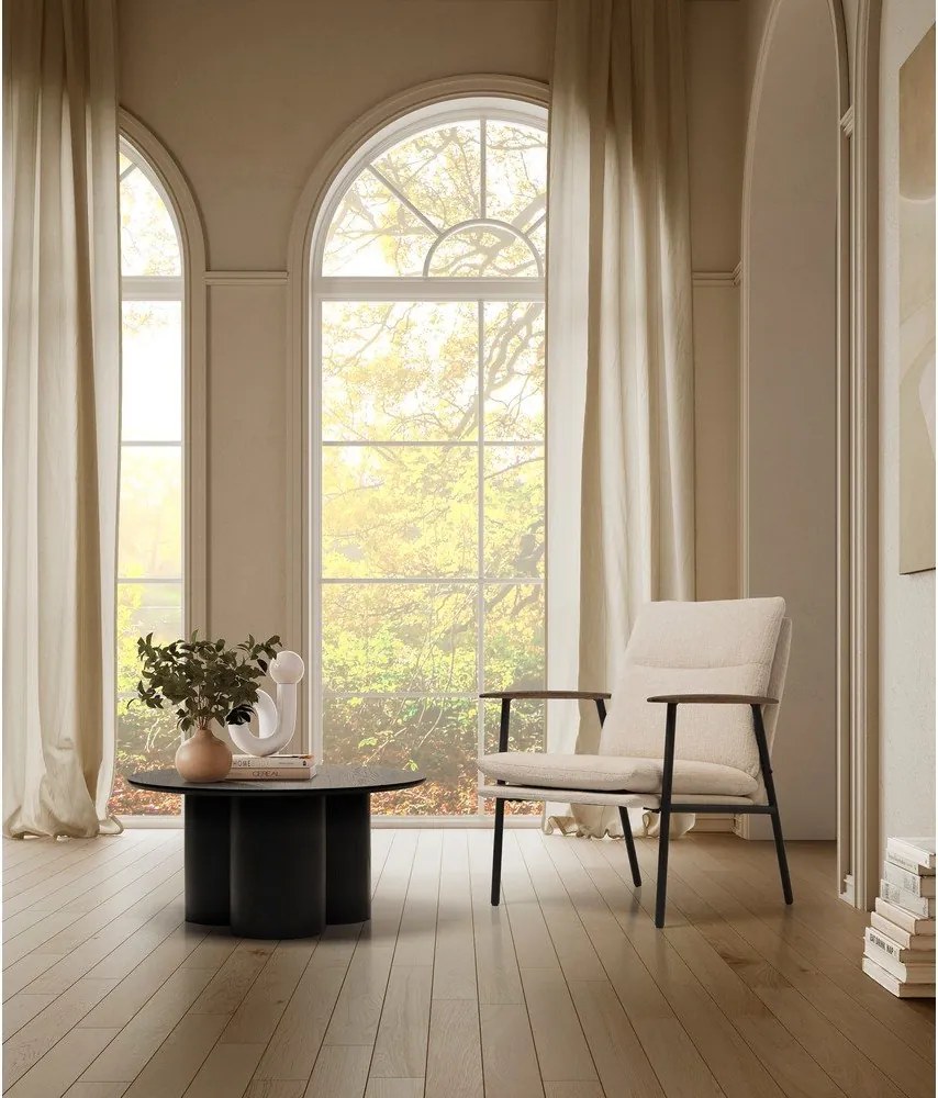 Poltrona beige Dunia – Marckeric