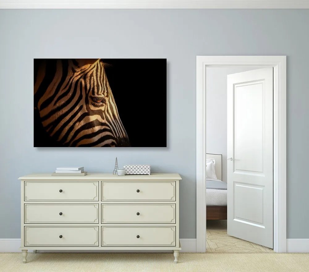 Stampa su tela – Ritratto di zebra