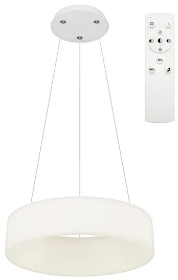 Top Light - Lampadario LED dimmerabile su cavo HALO LED/40W/230V 3000-6500K Ø 44 cm + telecomando