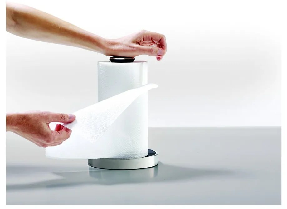 Portasciugamani da cucina nero Push'n´Tear Push&Tear™ - Joseph Joseph