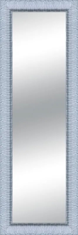 Specchio rettangolare in legno bianco 58 x 143 cm