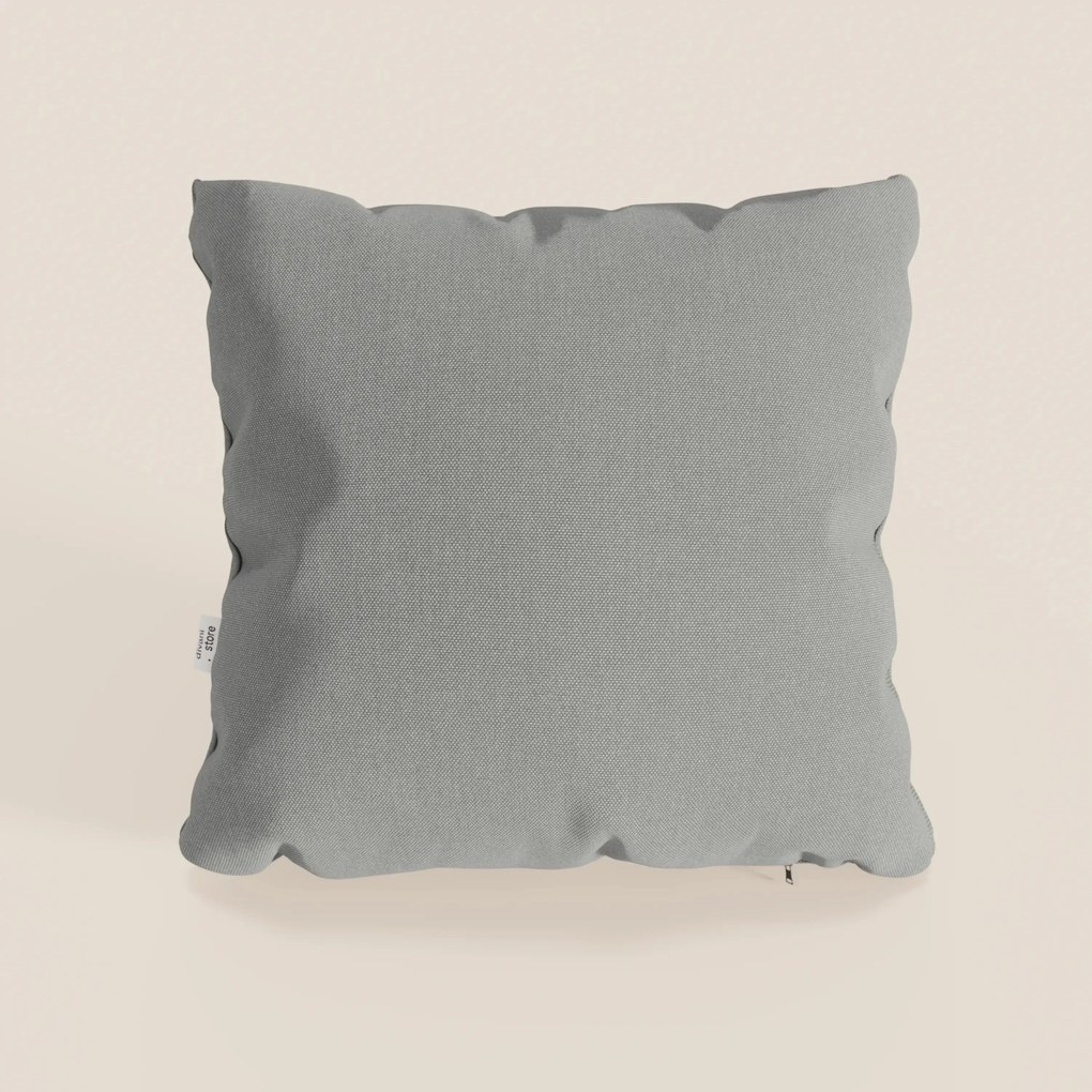 Honey cuscino disponibile in diversi colori realizzato in tessuto simil cotone impermeabile T13 grigio