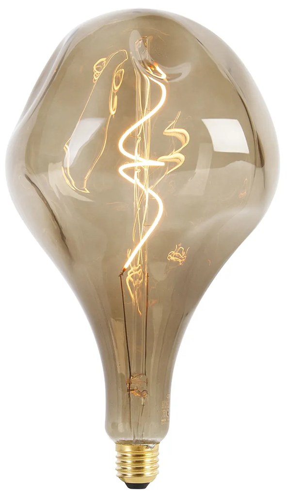 Lampadina LED dimmerabile E27 G168 bronzo 6W 150lm 1800K