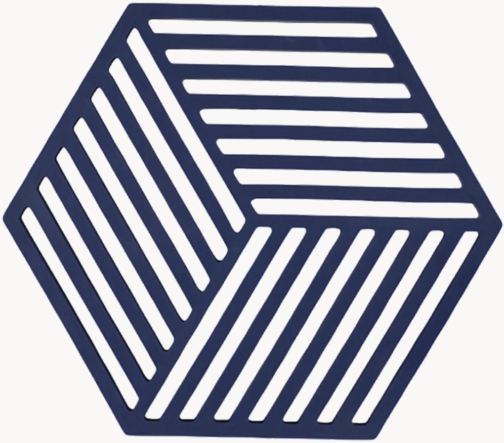 Set di 6 sottobicchieri in silicone Hexagon