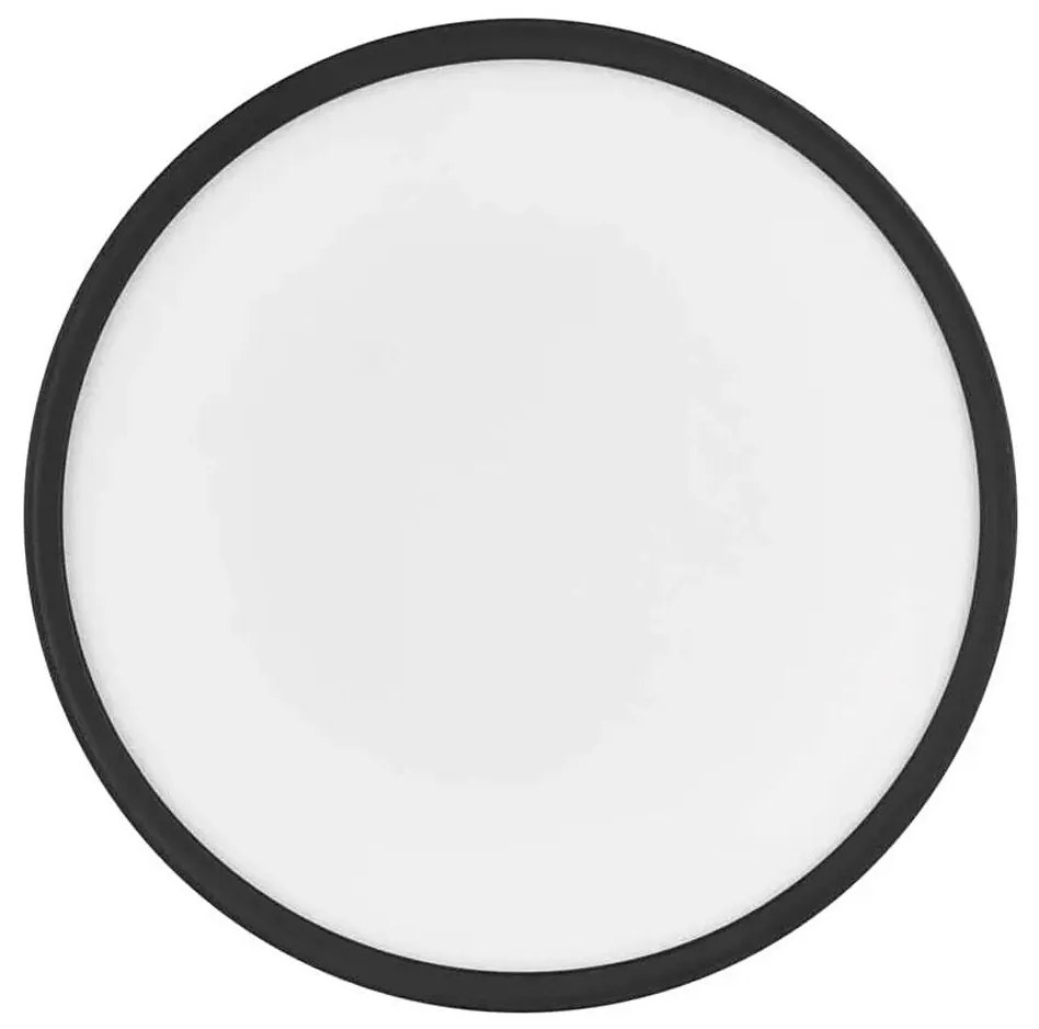 Plafoniera LED FLORI LED/22W/230V 4000K nero diametro 42 cm