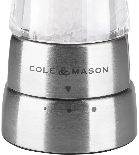 Cole&Mason - Macina sale DERWENT 19 cm cromo lucido
