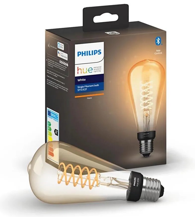 Lampadina LED dimmerabile Philips Hue WHITE FILAMENT ST72 E27/7W/230V 2100K