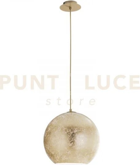 Lampadario a sospensione vanity oro 1 luce attacco e27 30x30x120cm ...