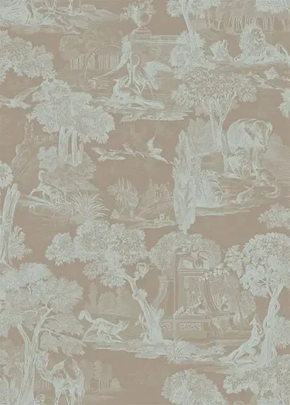Cole & Son Carta da parati Versailles - Teal