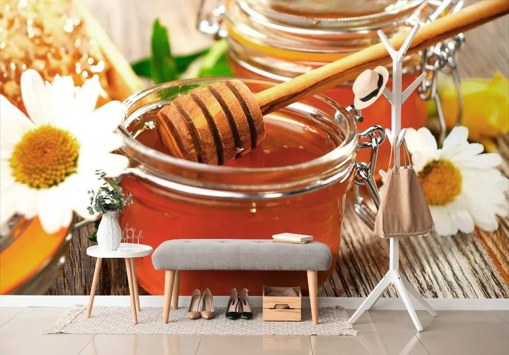 Carta da parati – Tazza di miele