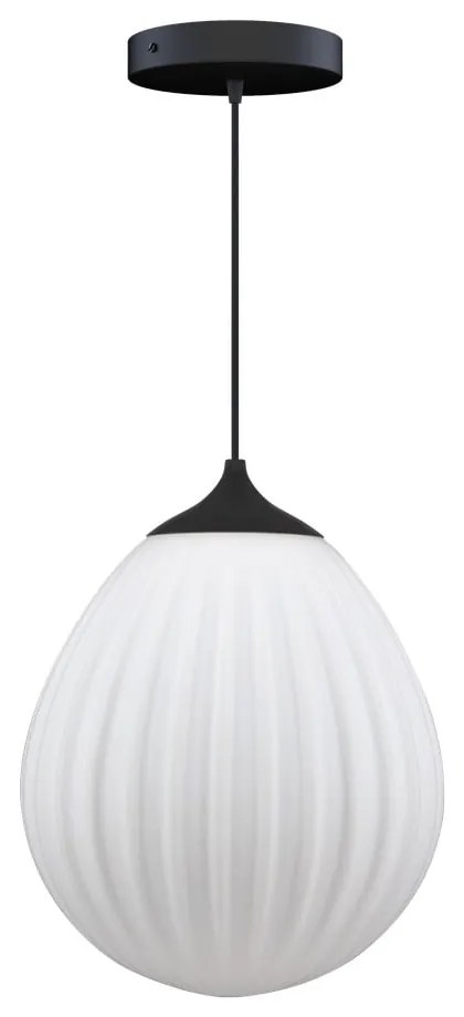 Paralume bianco e nero ø 27 cm Around the World Medium - UMAGE