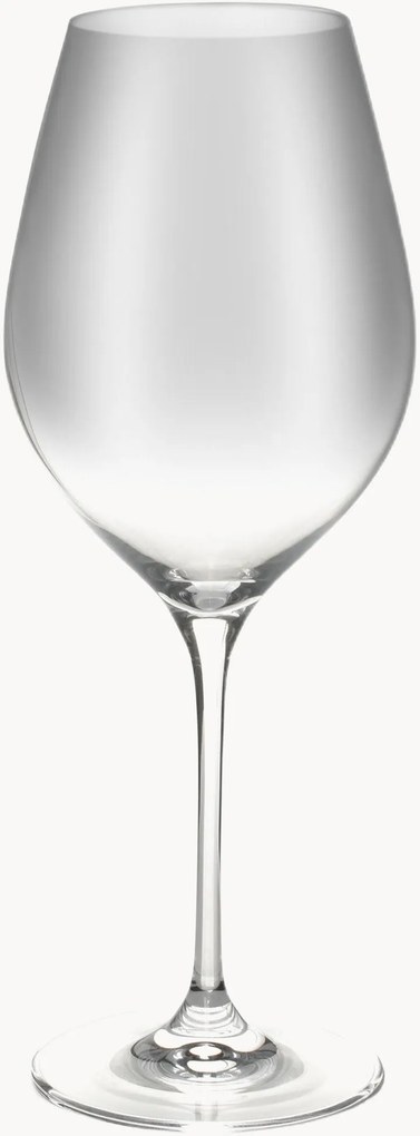 Set di 6 bicchieri da vino rosso in cristallo Cuvee