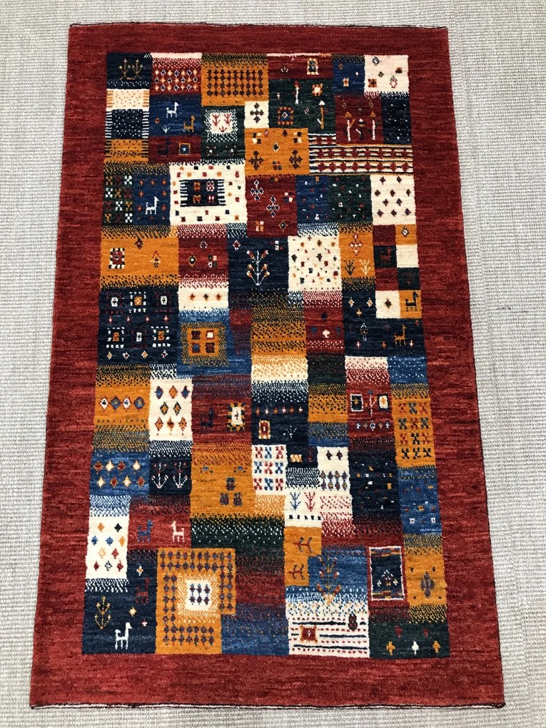 Loribaft Tappeto persiano 80x130 (Iran) Annodato A Mano