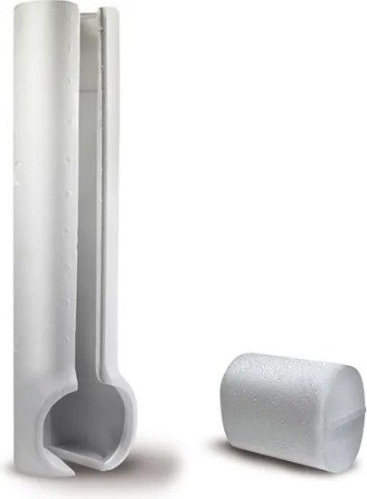 Cassetta incasso pulsante alto (2 pulsanti 9 lt - 4 lt) Pucci ECO 1315490001 + placca