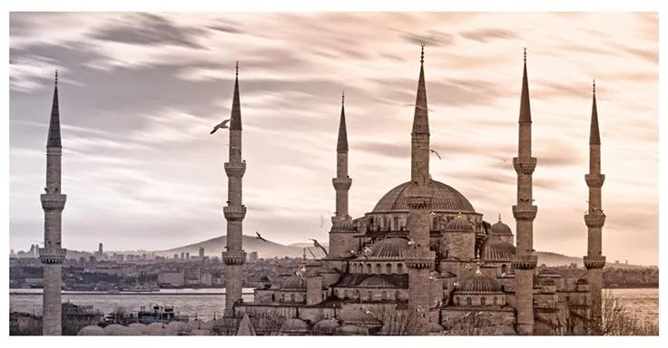 Fotomurale XXL Moschea blu, Istanbul