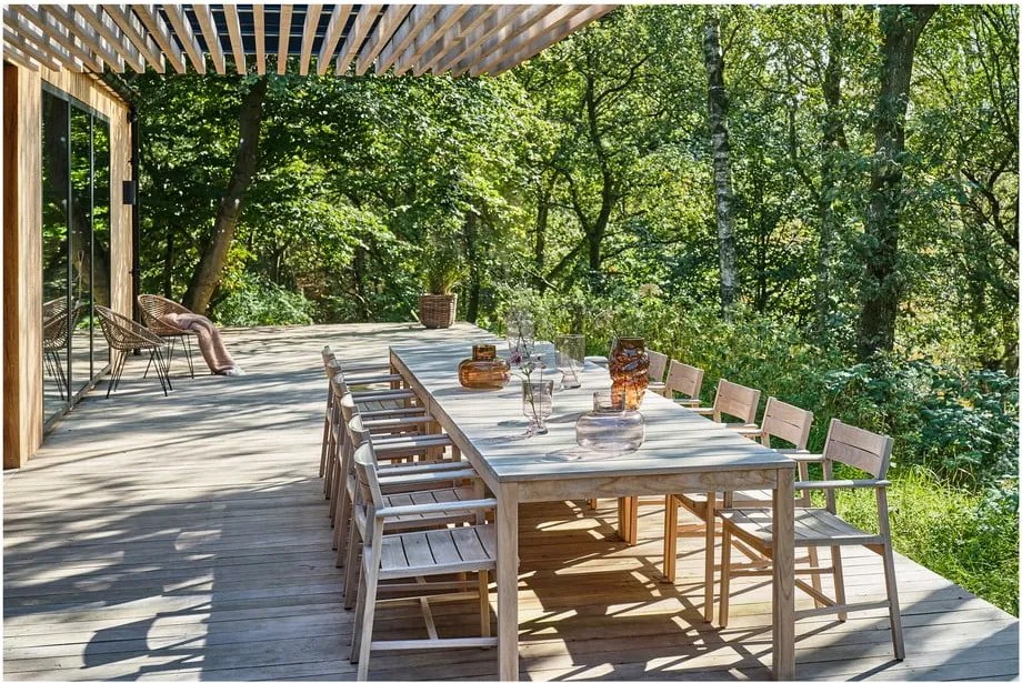 Vaso in vetro rosa chiaro (altezza 24 cm) Drum - Villa Collection