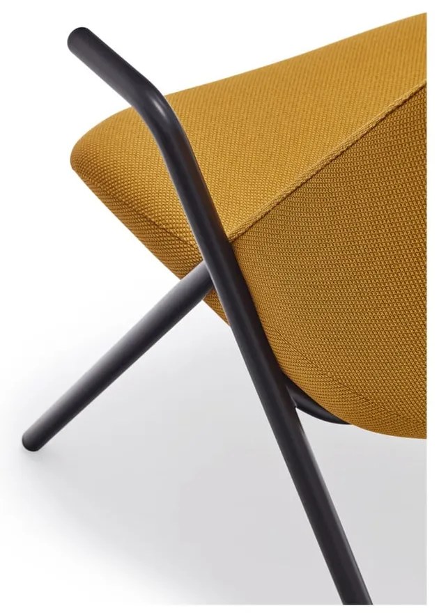 Poltrona gialla , altezza 90 cm Dins - Teulat