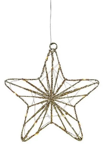 Markslöjd 703903 - Decorazione natalizia LED ELISE LED/0,6W/230V oro