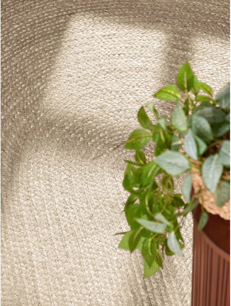 Tappeto colore naturale chiaro in iuta reversibile/tessuto a mano 160x230 cm Braided – Hanse Home