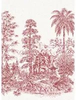 Jannelli & Volpi Wandbild Mandalay - White Red Panel 8