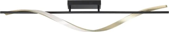 Eglo 902134-LED Plafoniera CONAPRATO LED/20W/230V 2700/4000/6500K nero/oro